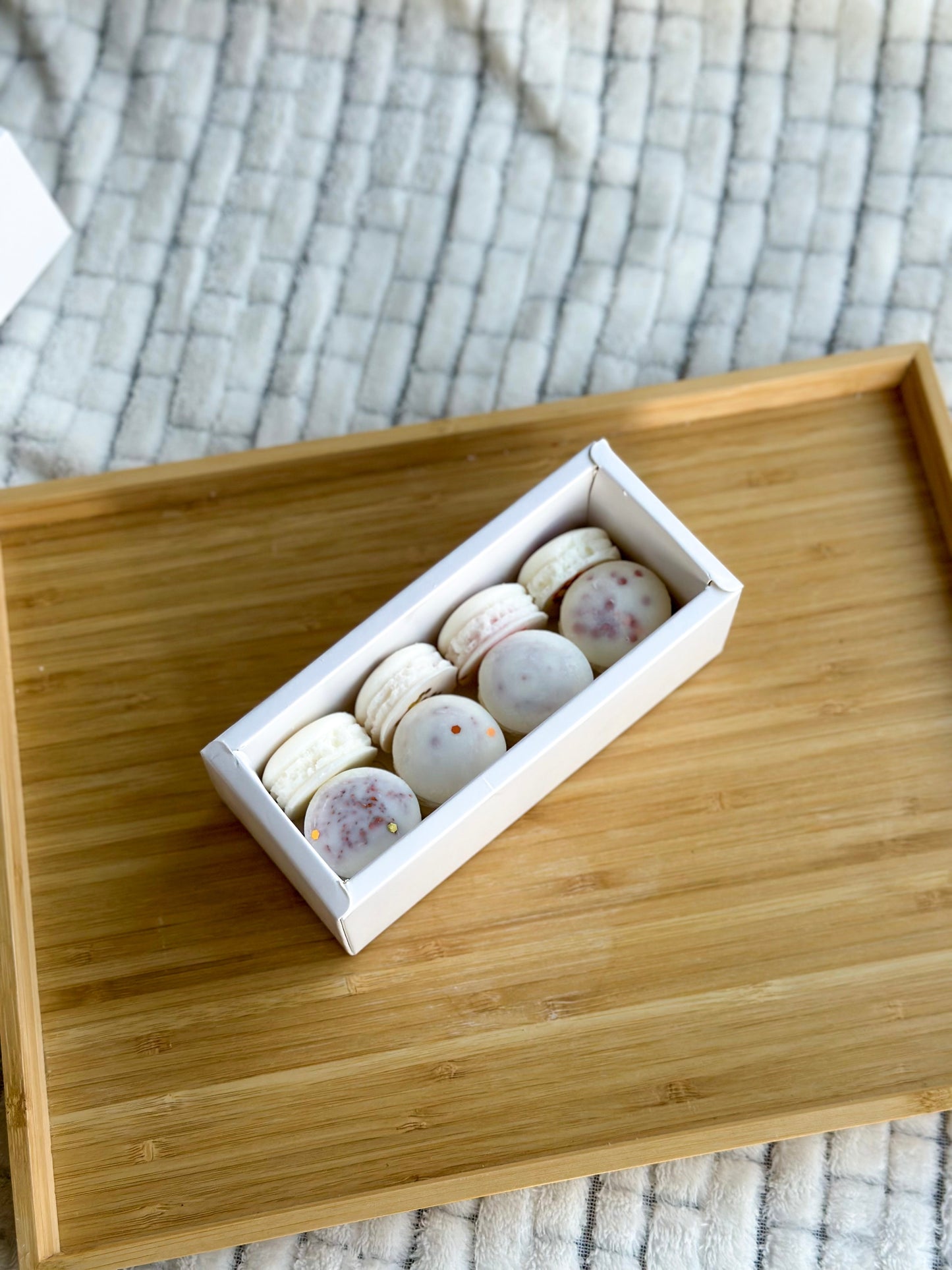 Macarons Soy Wax Melts - White Box