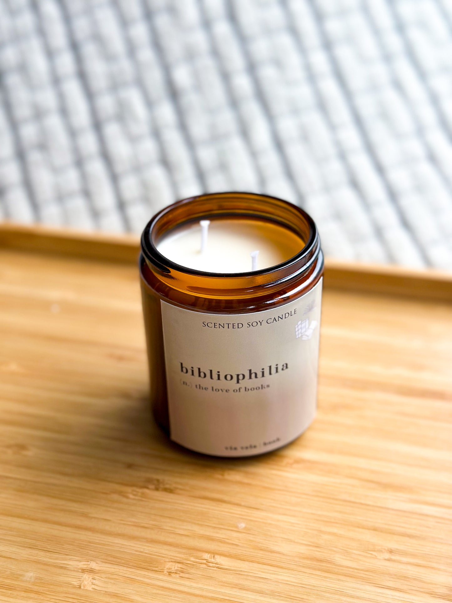 Bibliophilia Candle