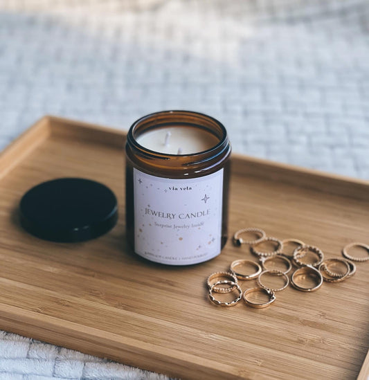 Jewelry Inside Candle | Surprise Candle