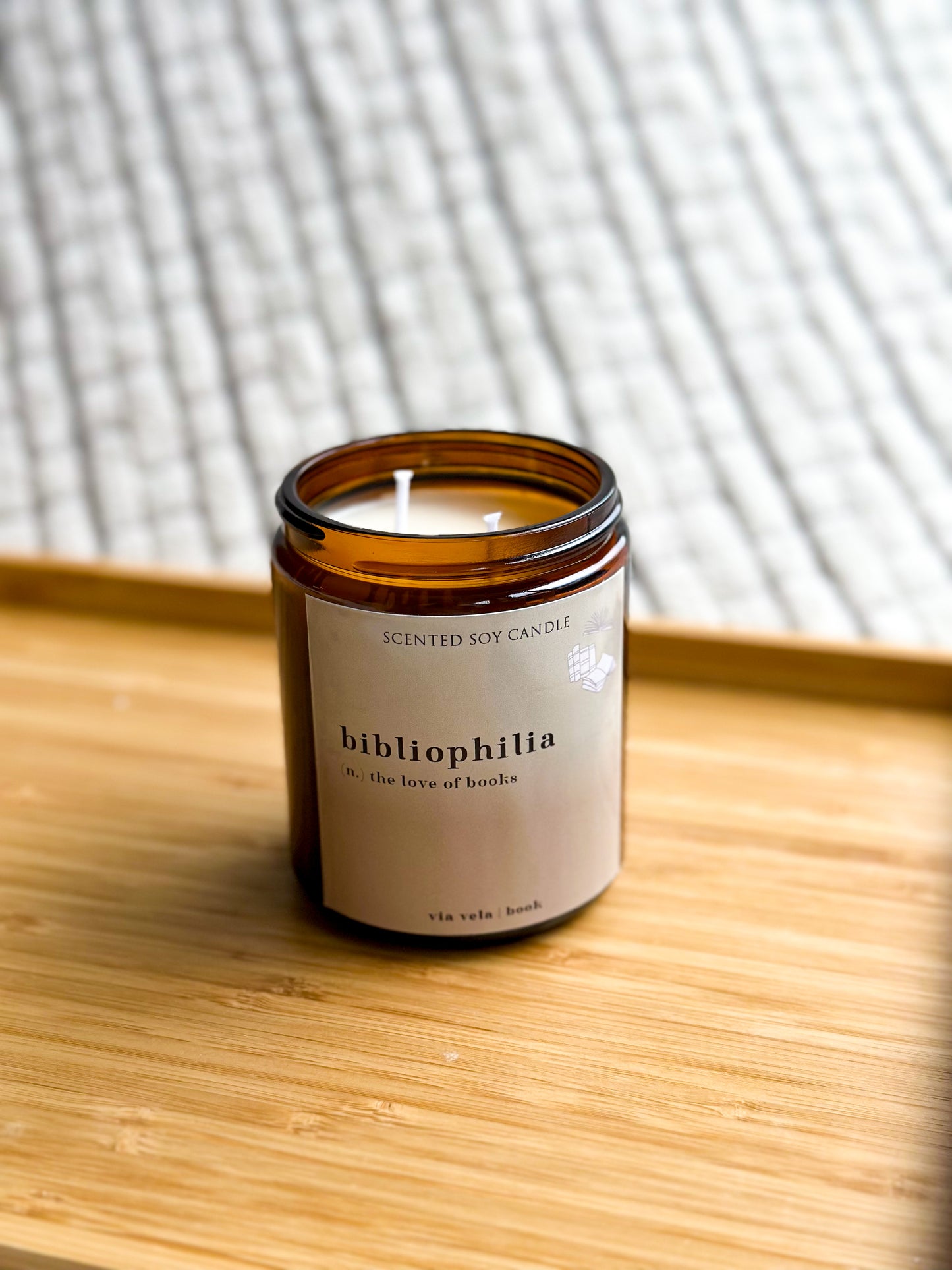 Bibliophilia Candle