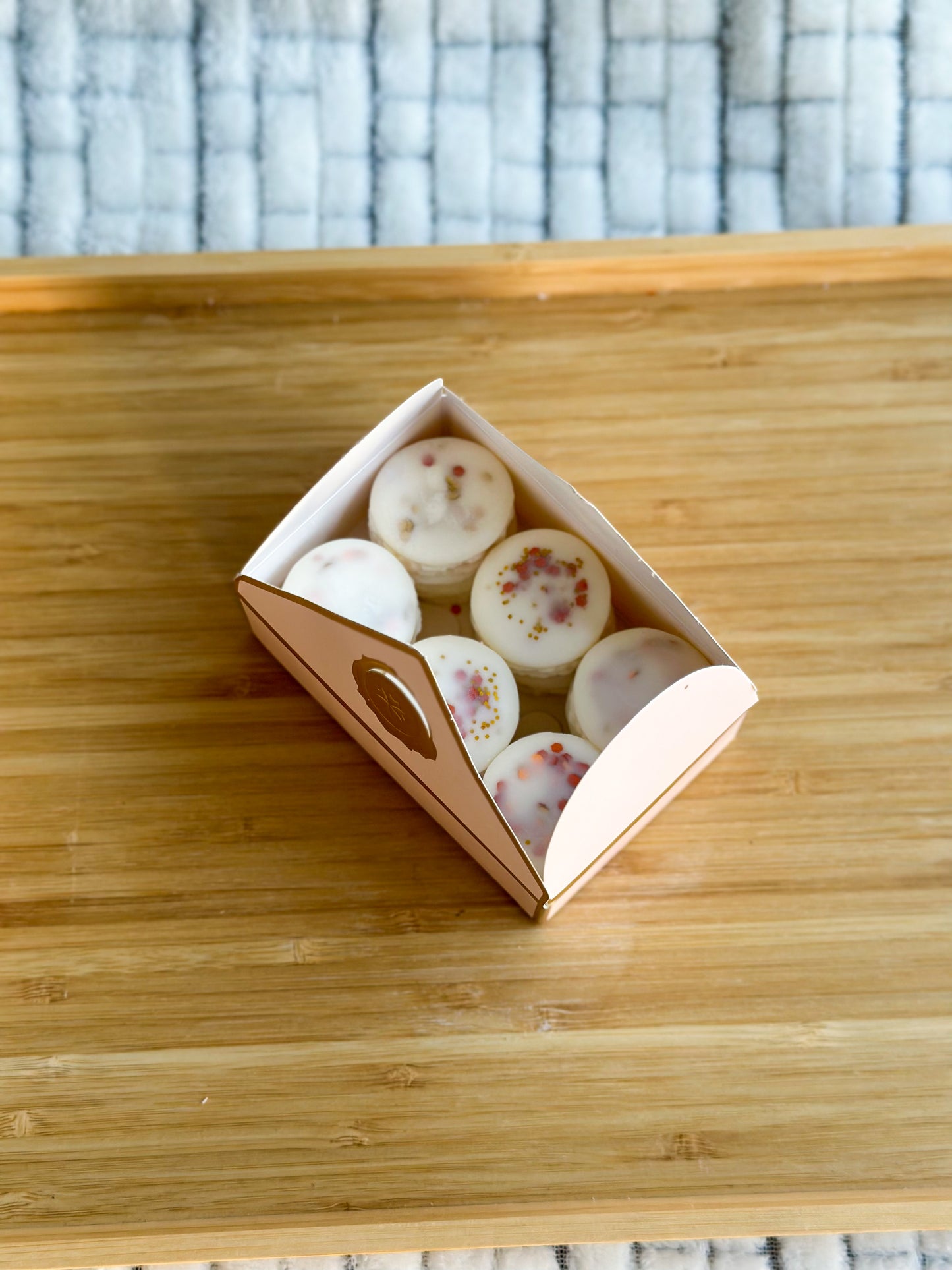 Macarons Soy Wax Melts - Pink Box