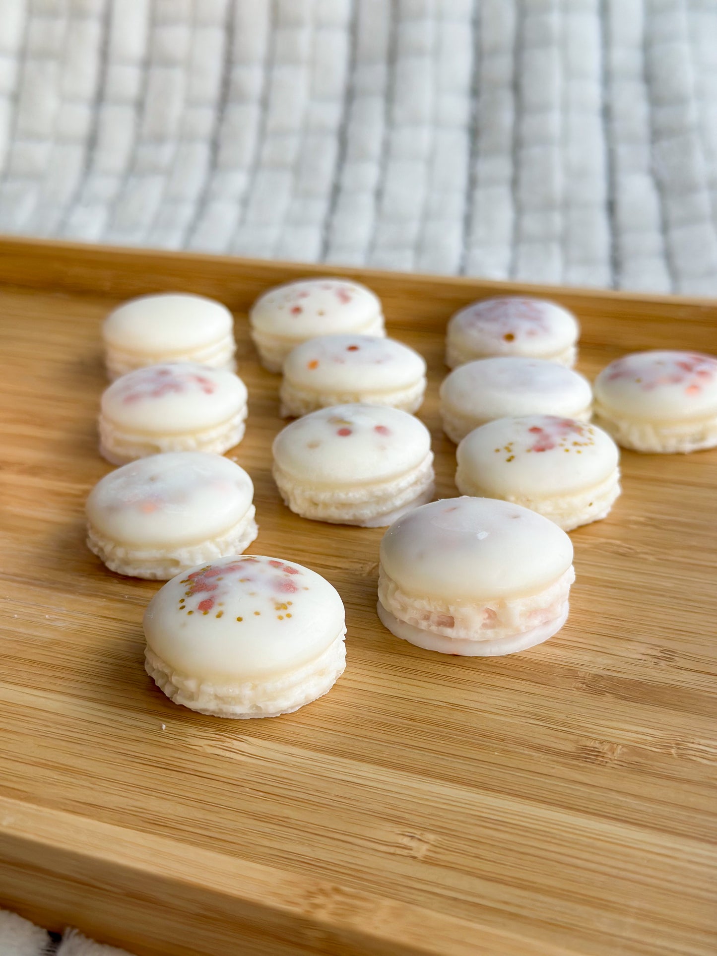 Macarons Soy Wax Melts - Pink Box