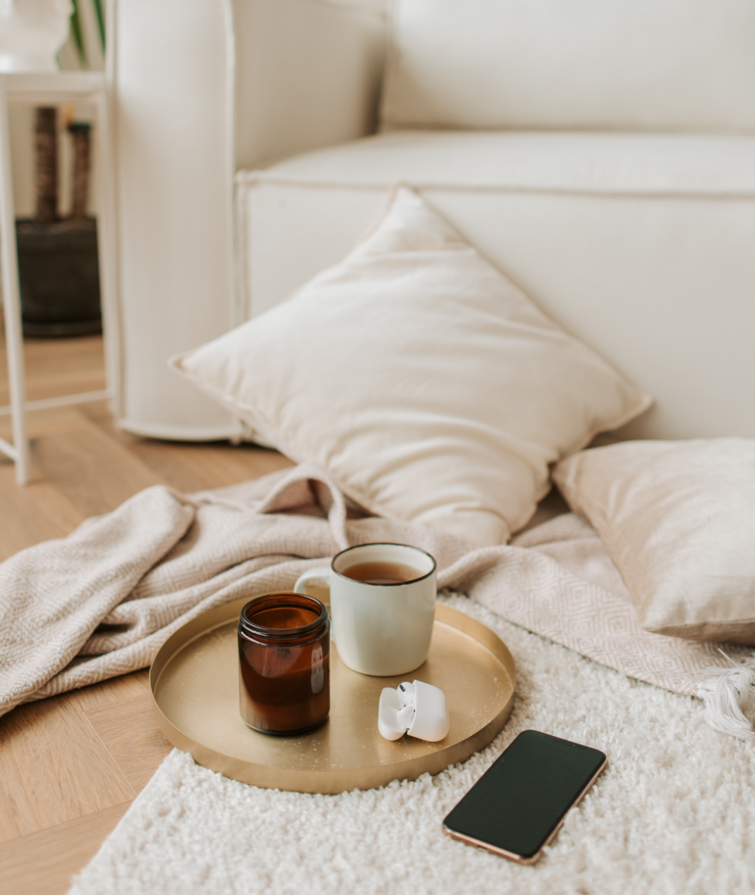 Candle, Coffee And A Good Book