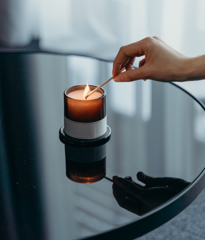 Candle, Coffee And A Good Book