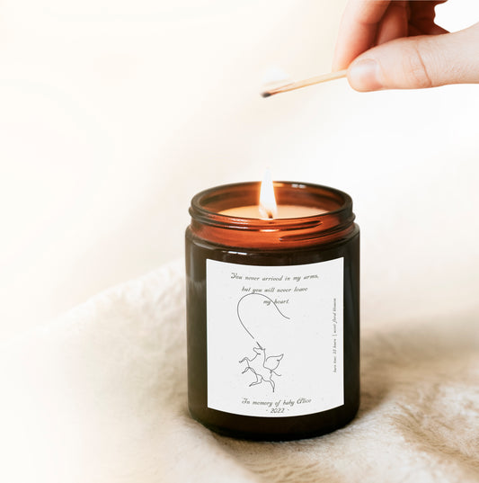 Baby Loss Candle, Miscarriage Infant Loss