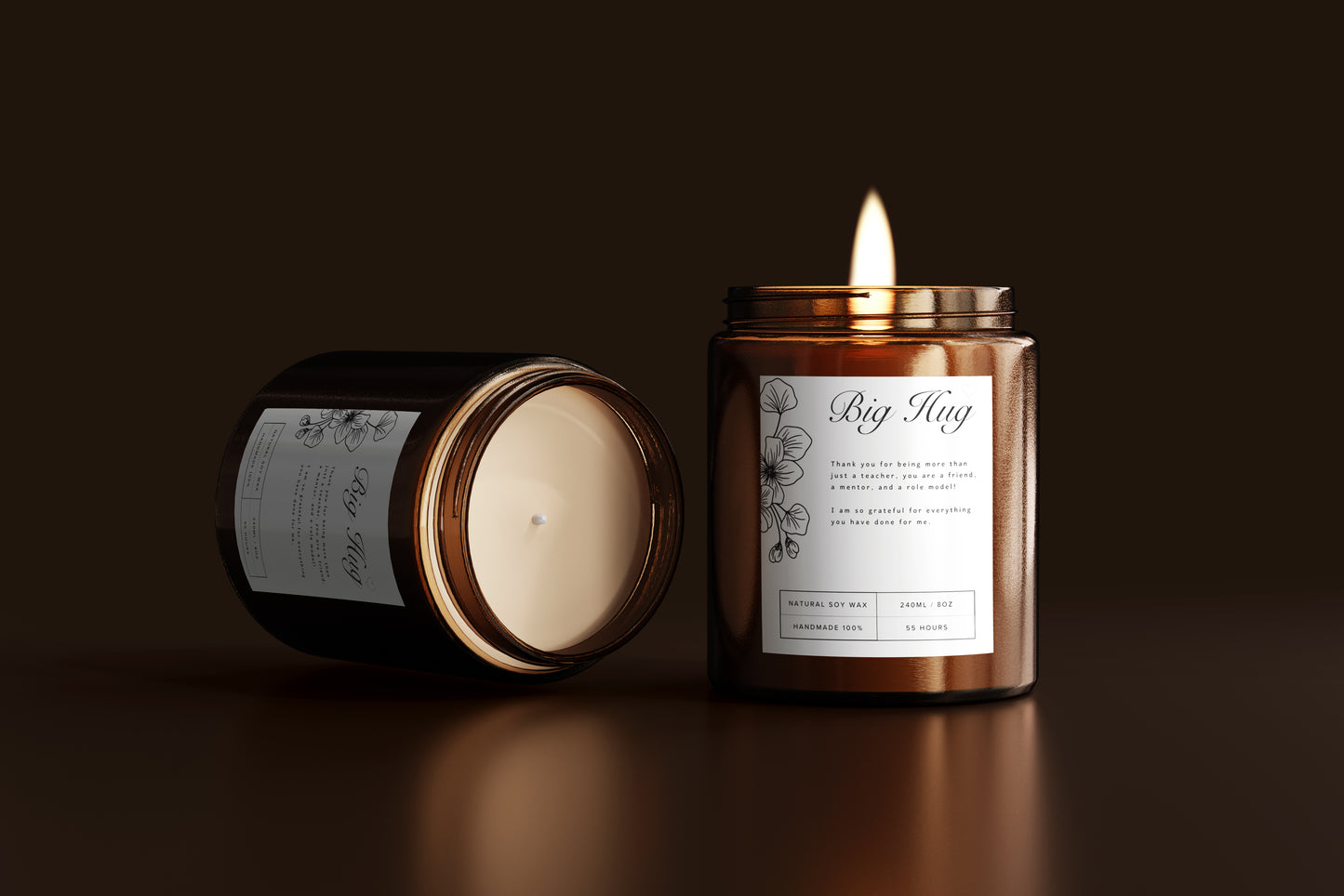 Big Hug Candle | Personalised Gift No:2