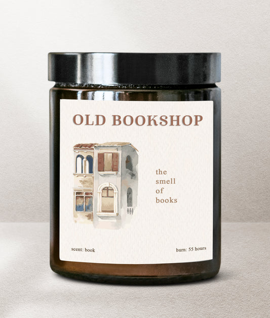 Old Bookshop Candle No.3