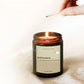 Bibliosmia Candle