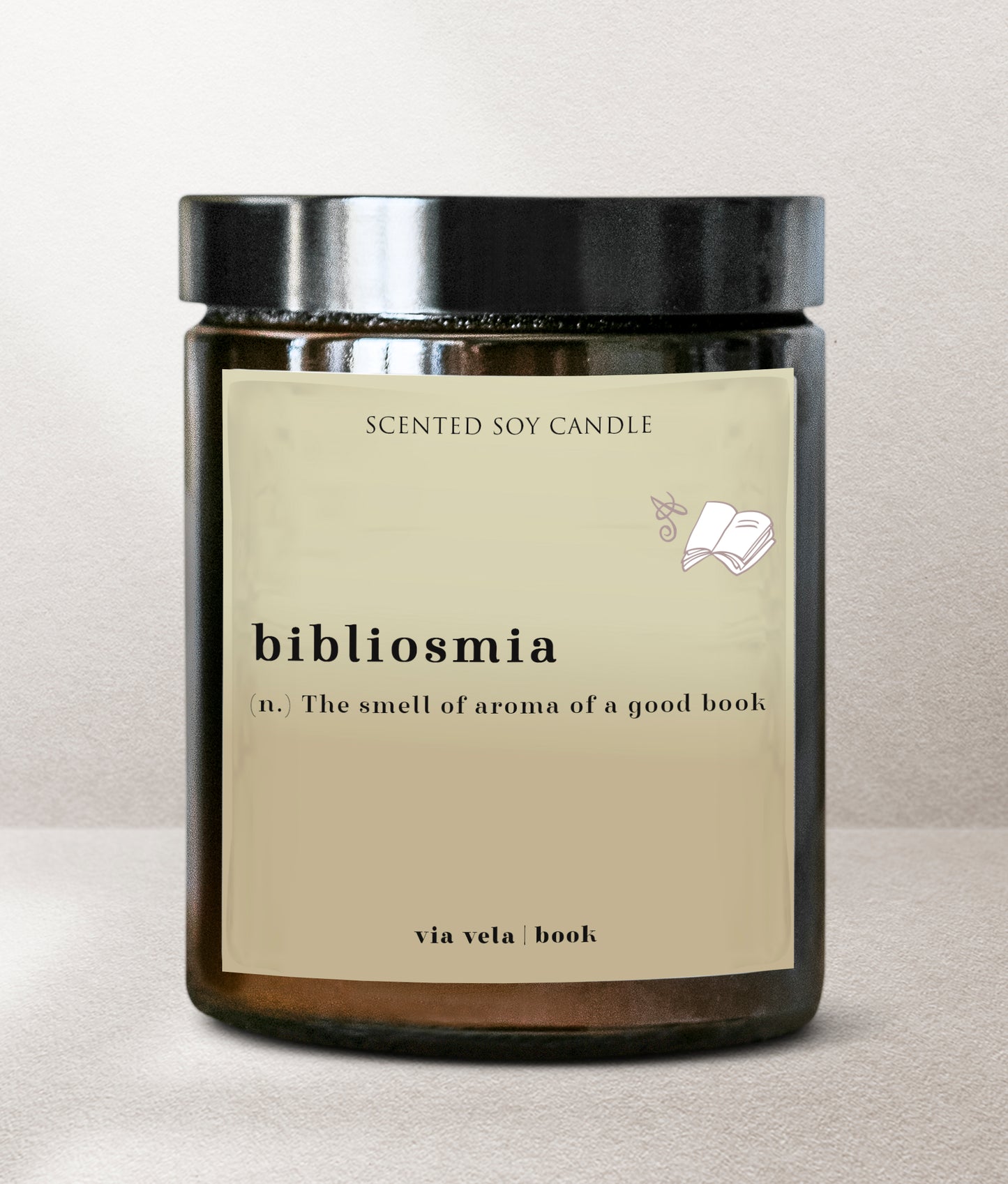 Bibliosmia Candle