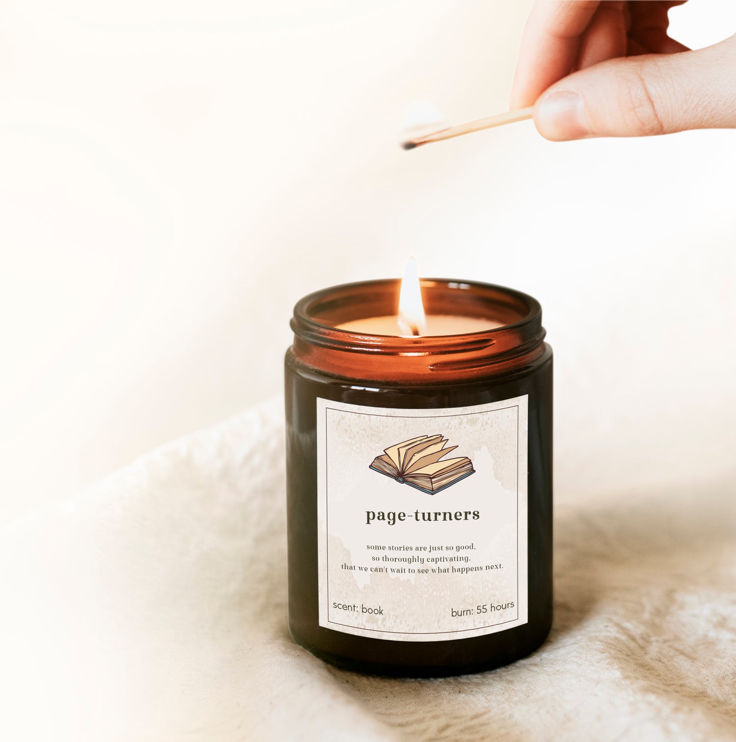 Page Turners Candle