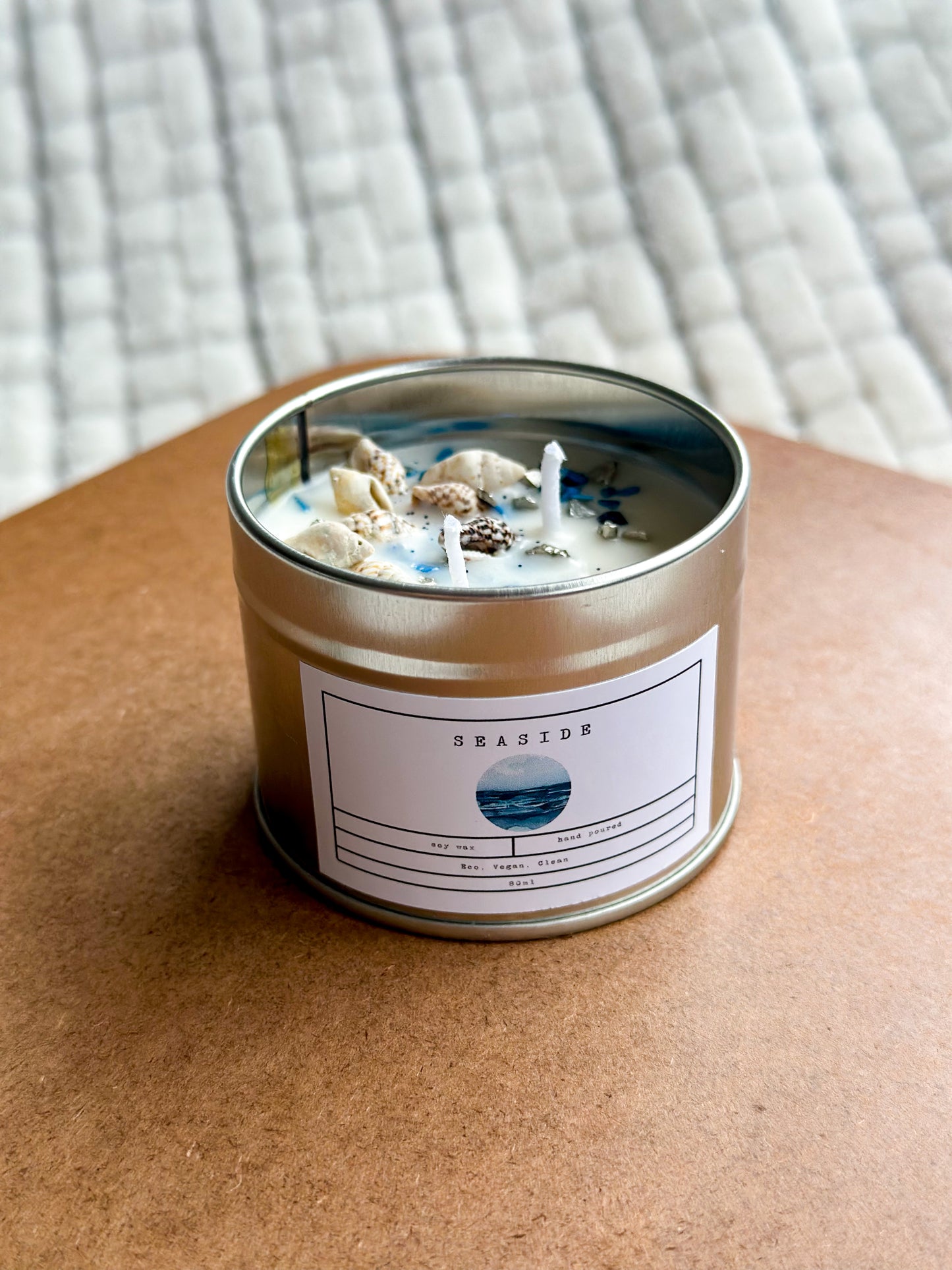 Aromatherapy Crystal Scented Candle Tins