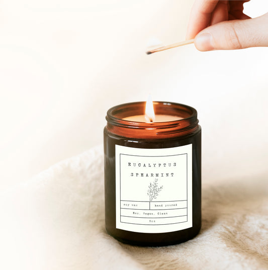 Eucalyptus and Spearmint Candle