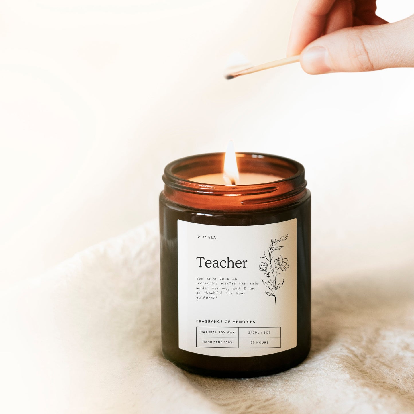 Teacher Candle | Personalised Gift